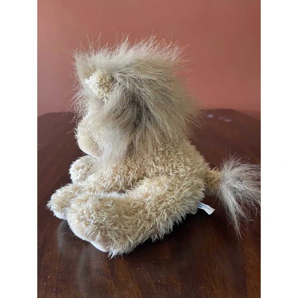 Gund Heads and Tales Lion Plush Stuffed Animal Tan Shaggy Mane 11M70